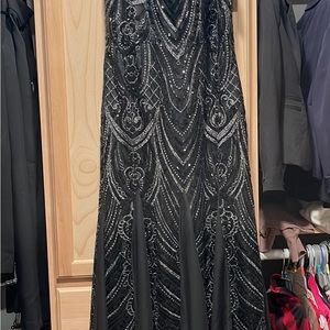 J J house beautiful black dress